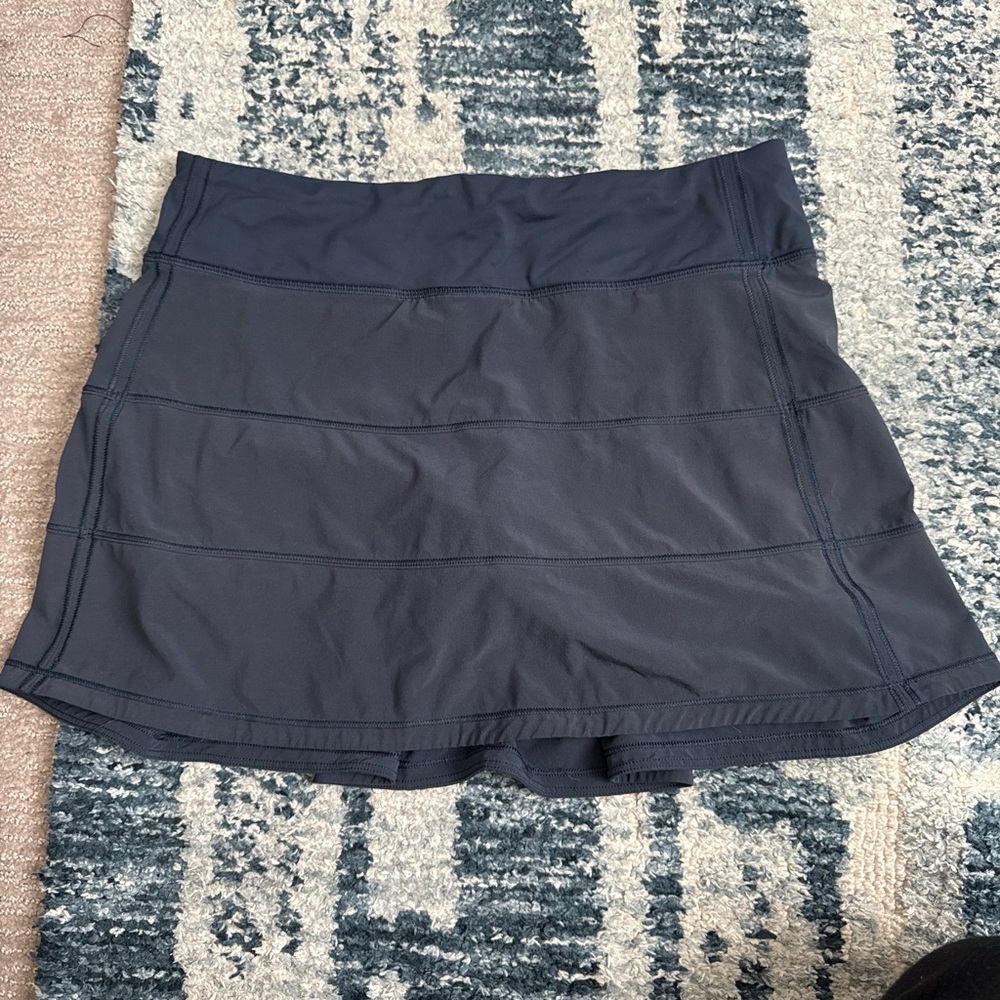 Navy Blue Athletic Skort